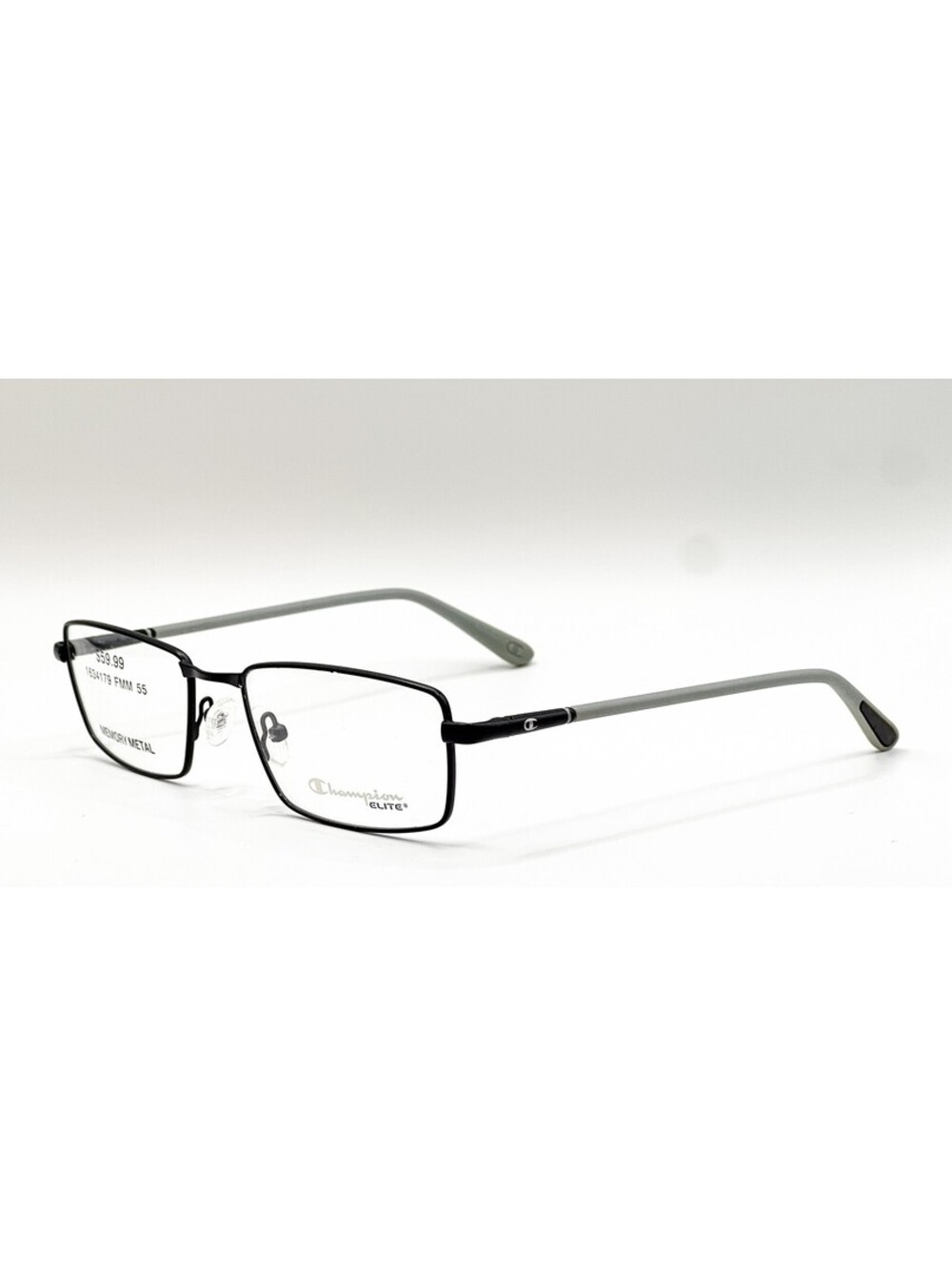 Champion Wake C01 Black Grey Full Rim Authentic Eyeglass Frames 55-19-140